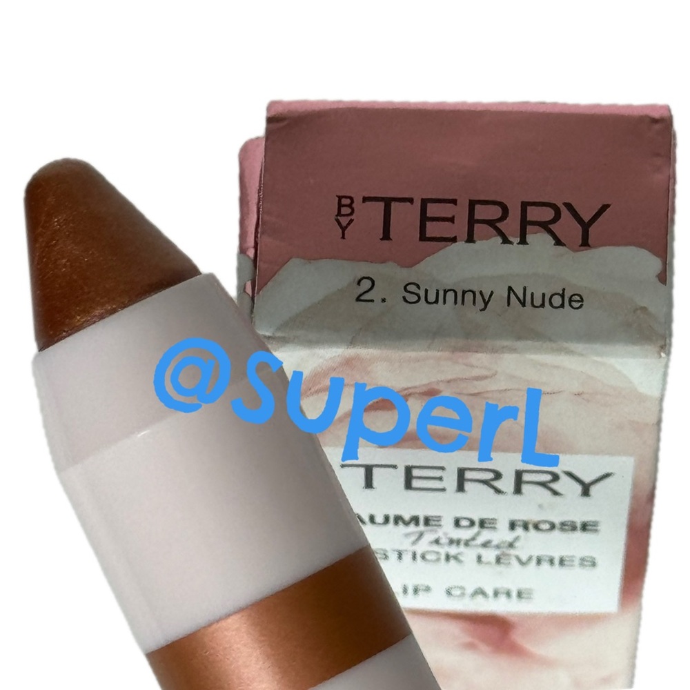 NEW By Terry Baume de Rose Lip Crayon Sunny Nude Lipstick Liner Neutral